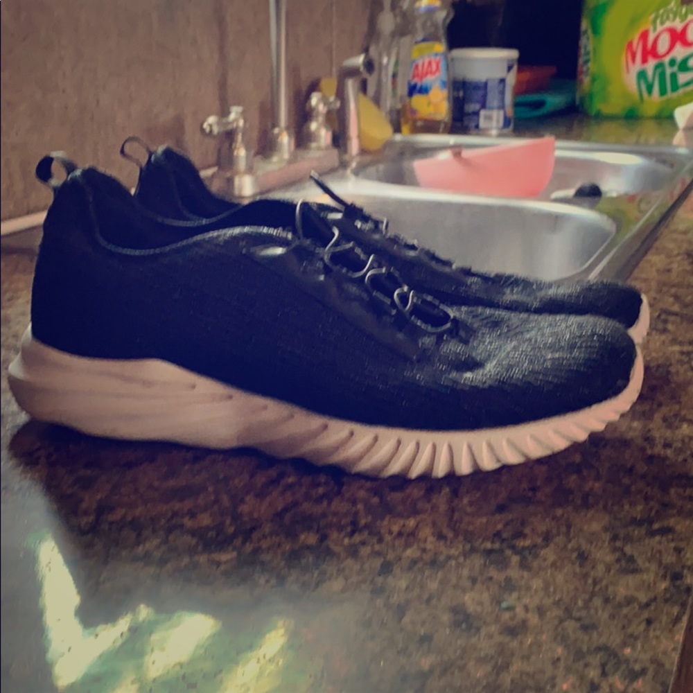 Black Slip on Sport Shoe